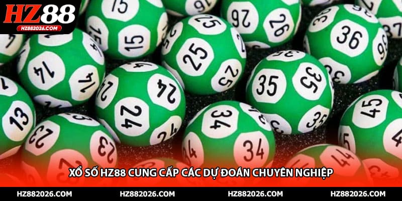 Xổ số HZ88 cung cấp các dự đoán chuyên nghiệp